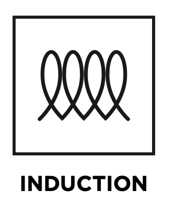 Maintient en T° avec induction régulée (+30°/+90°C) 