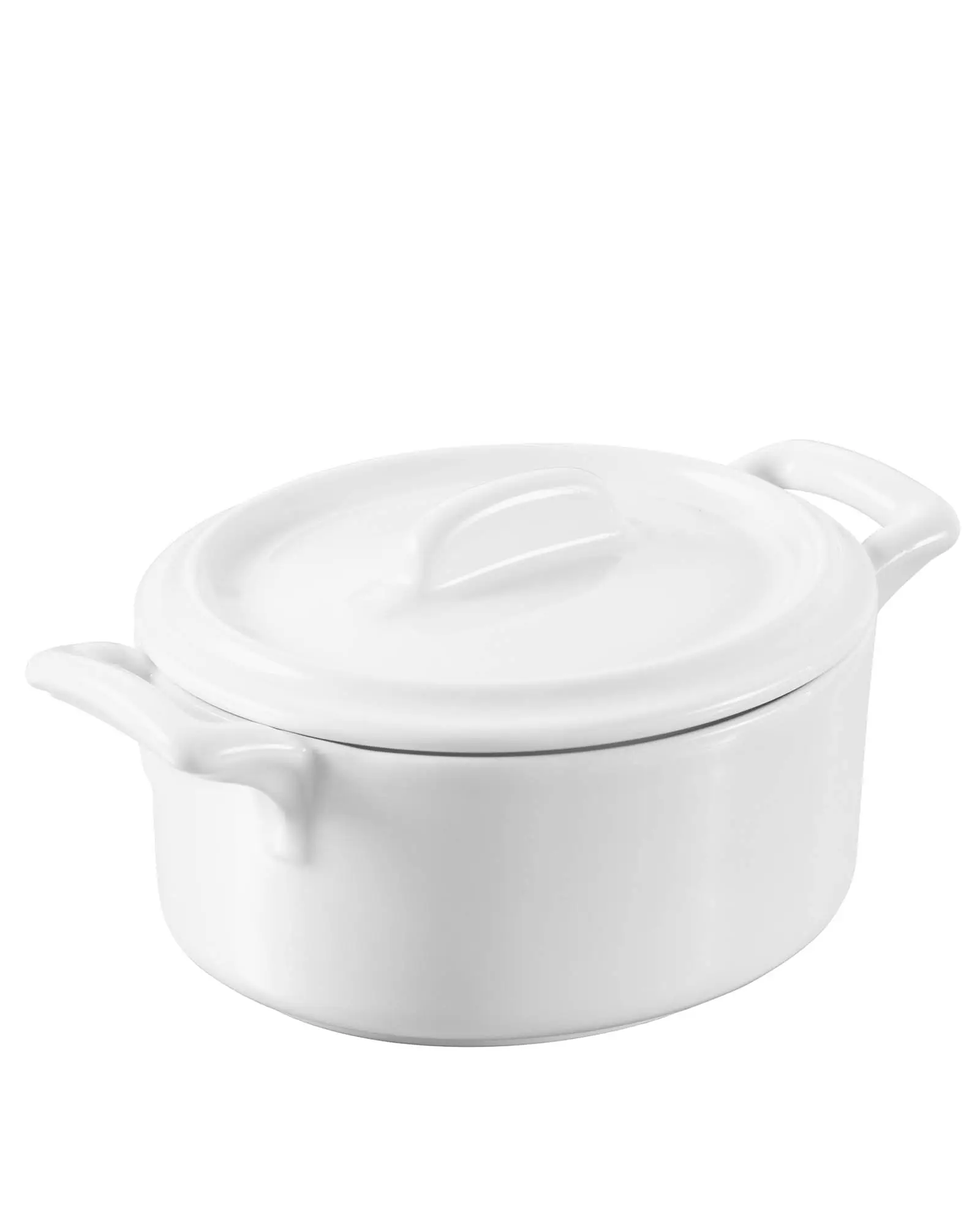 Lot 2 cocotte ovale 25cl a four