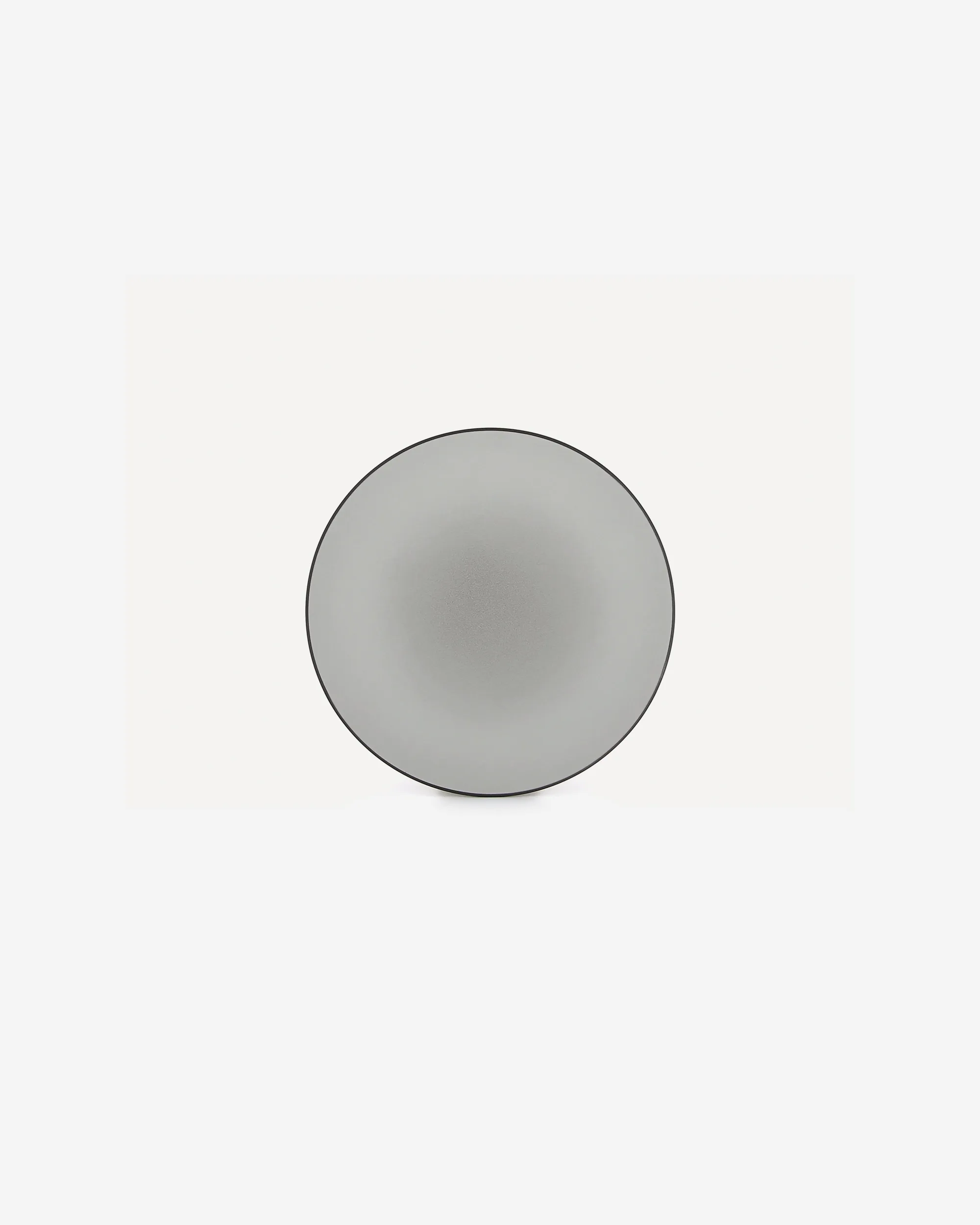 Dessert Plate Black ceramic