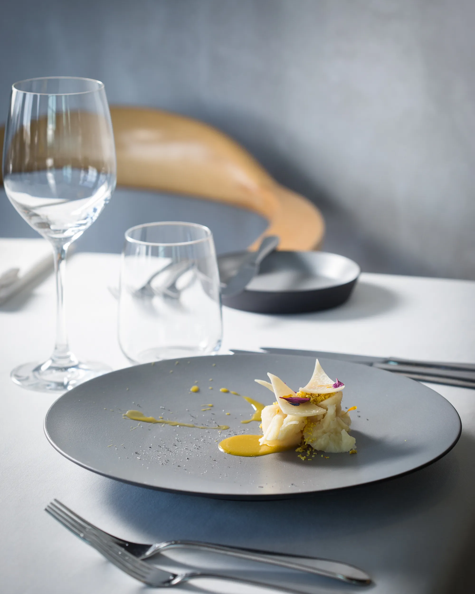 Dinner Plate Black ceramic