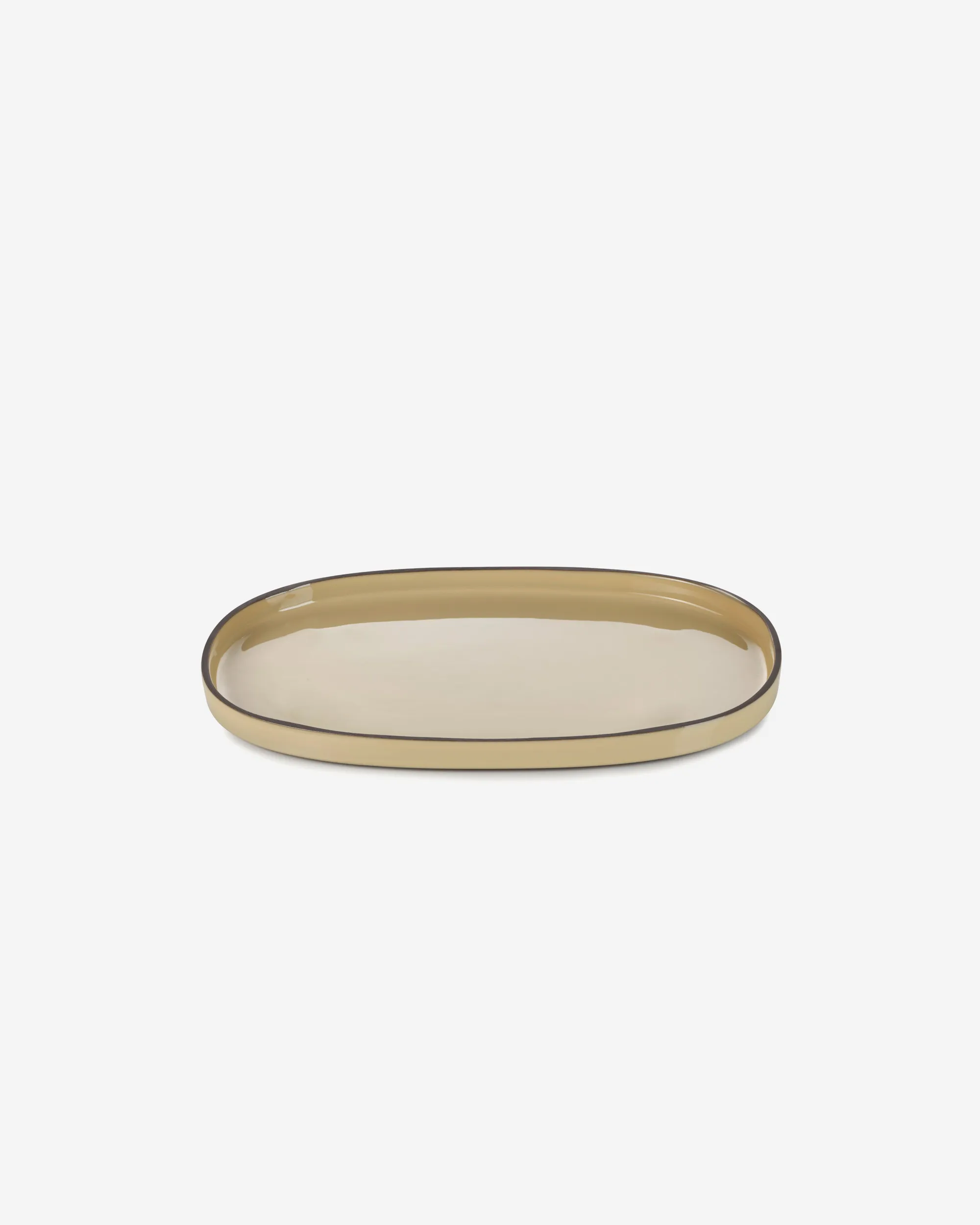Assiette ovale