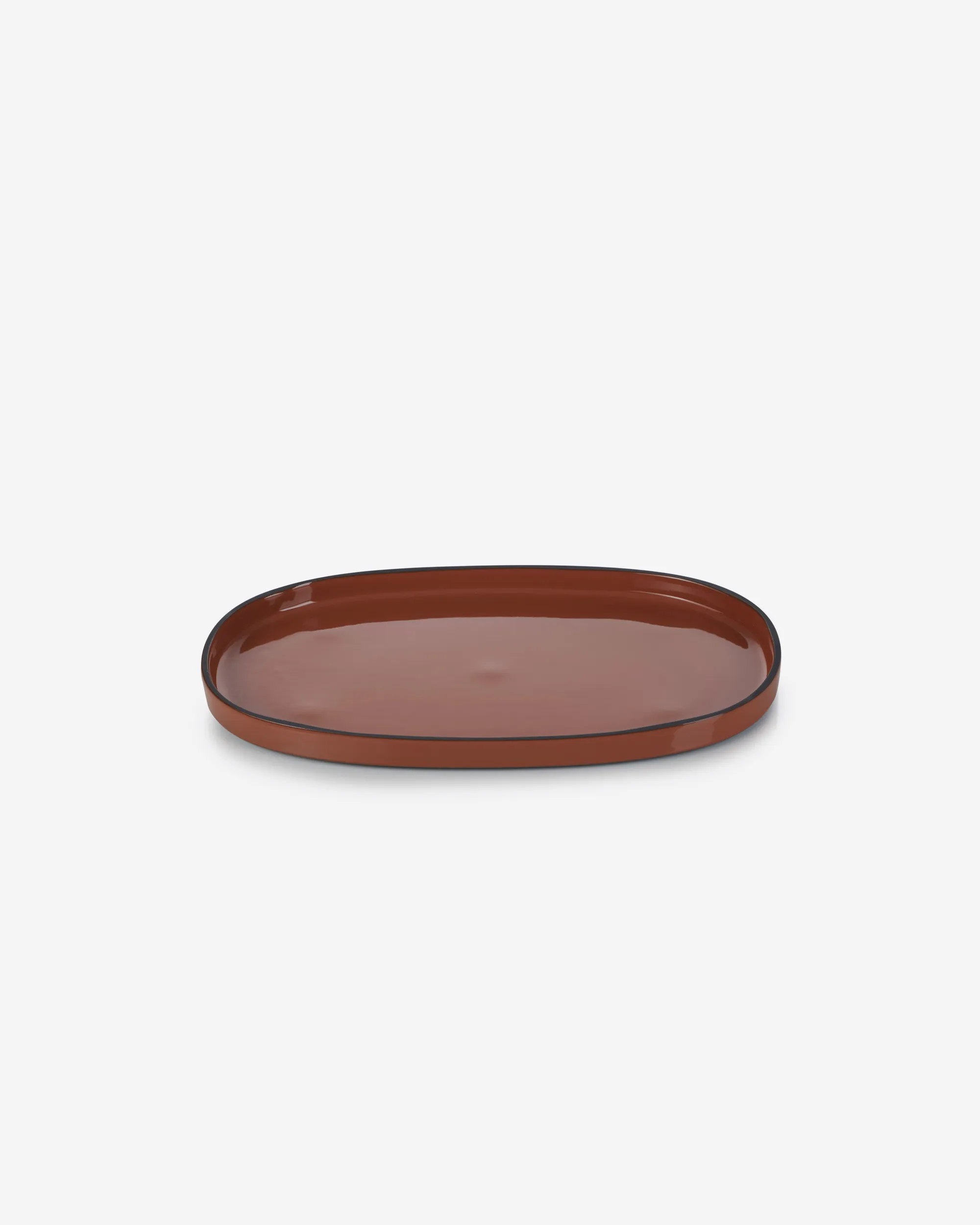 Assiette ovale