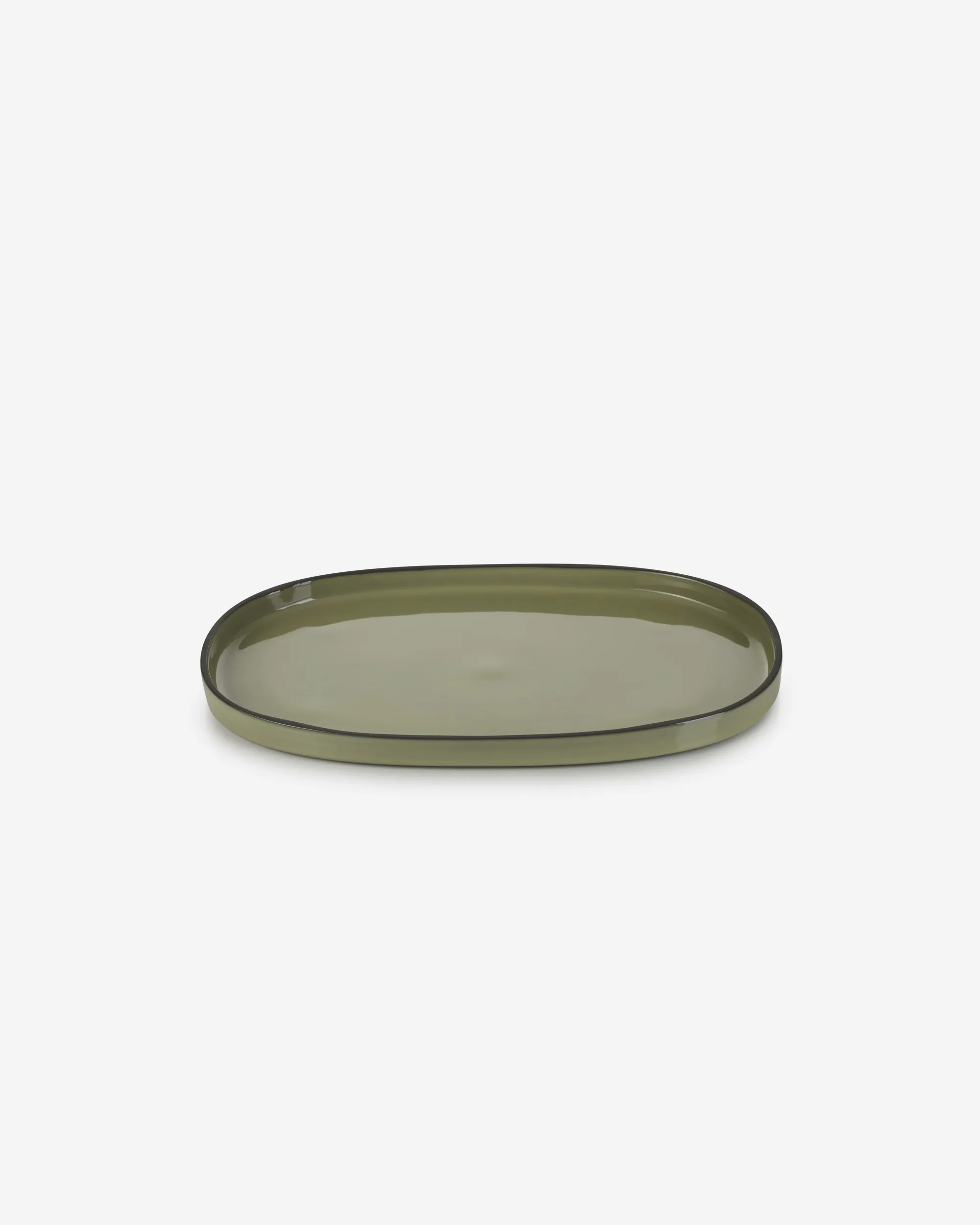 Assiette ovale