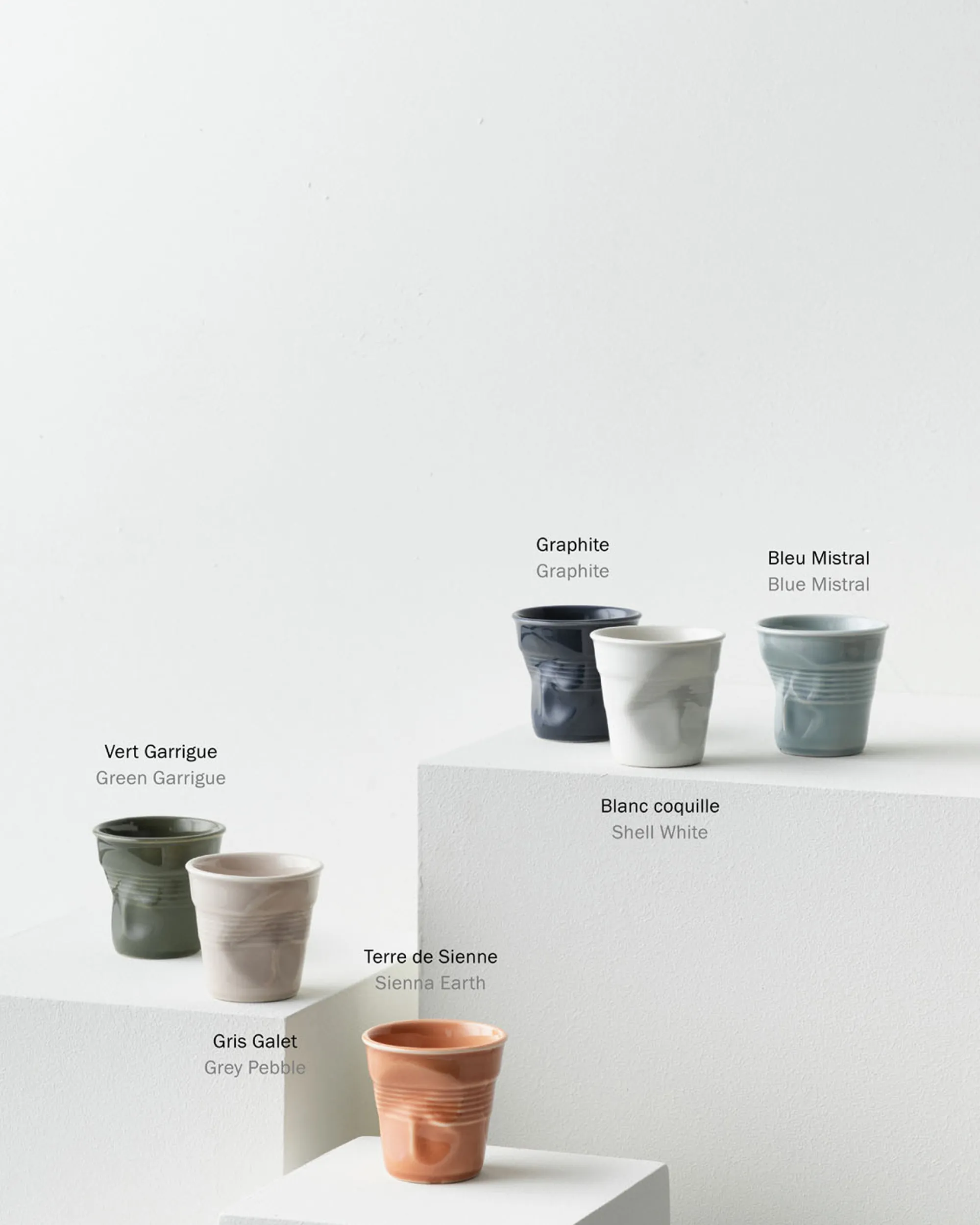 Gobelet Cappuccino - Bleu mistral