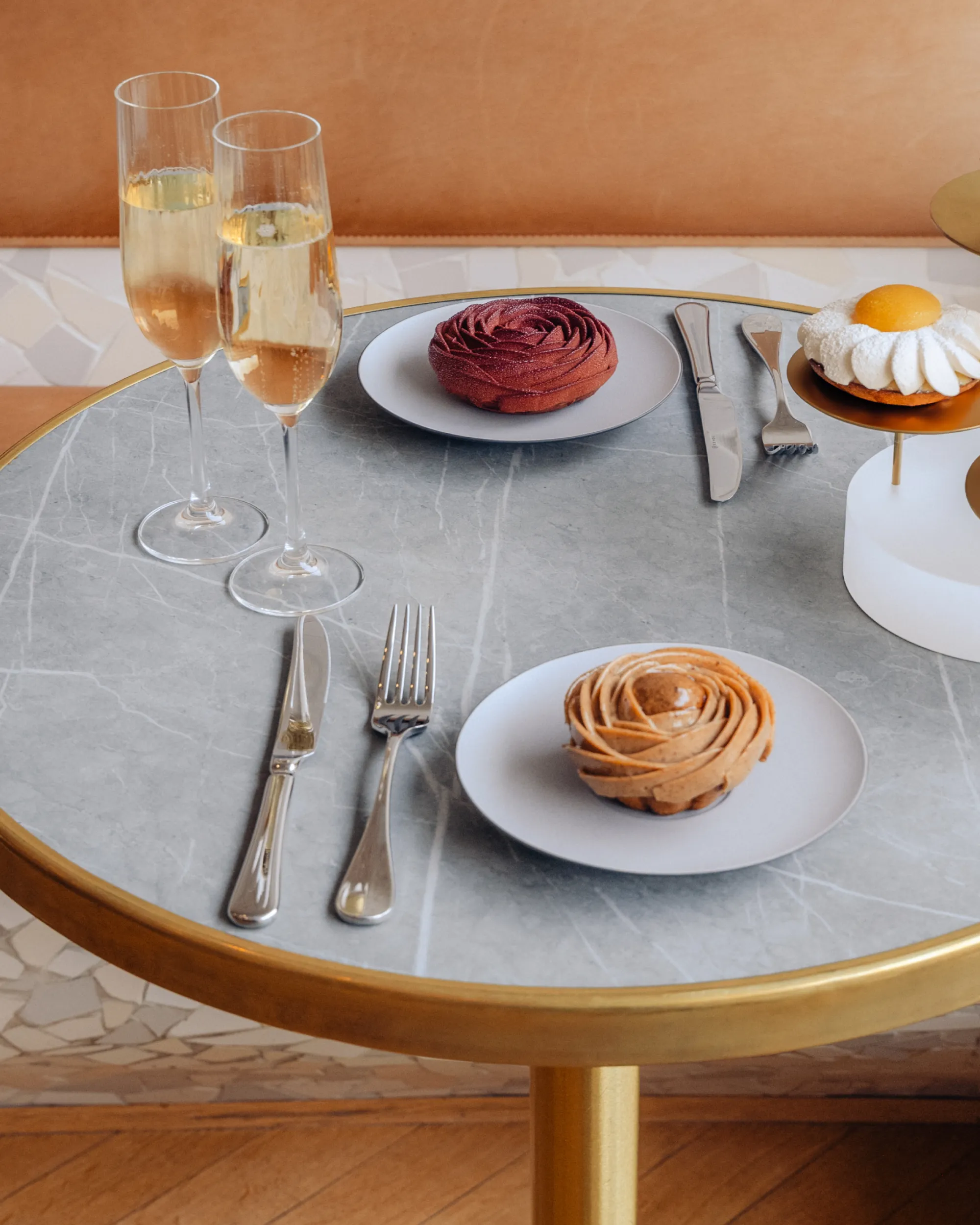 Fourchette A Cocktail-Canapes Miroir Arles