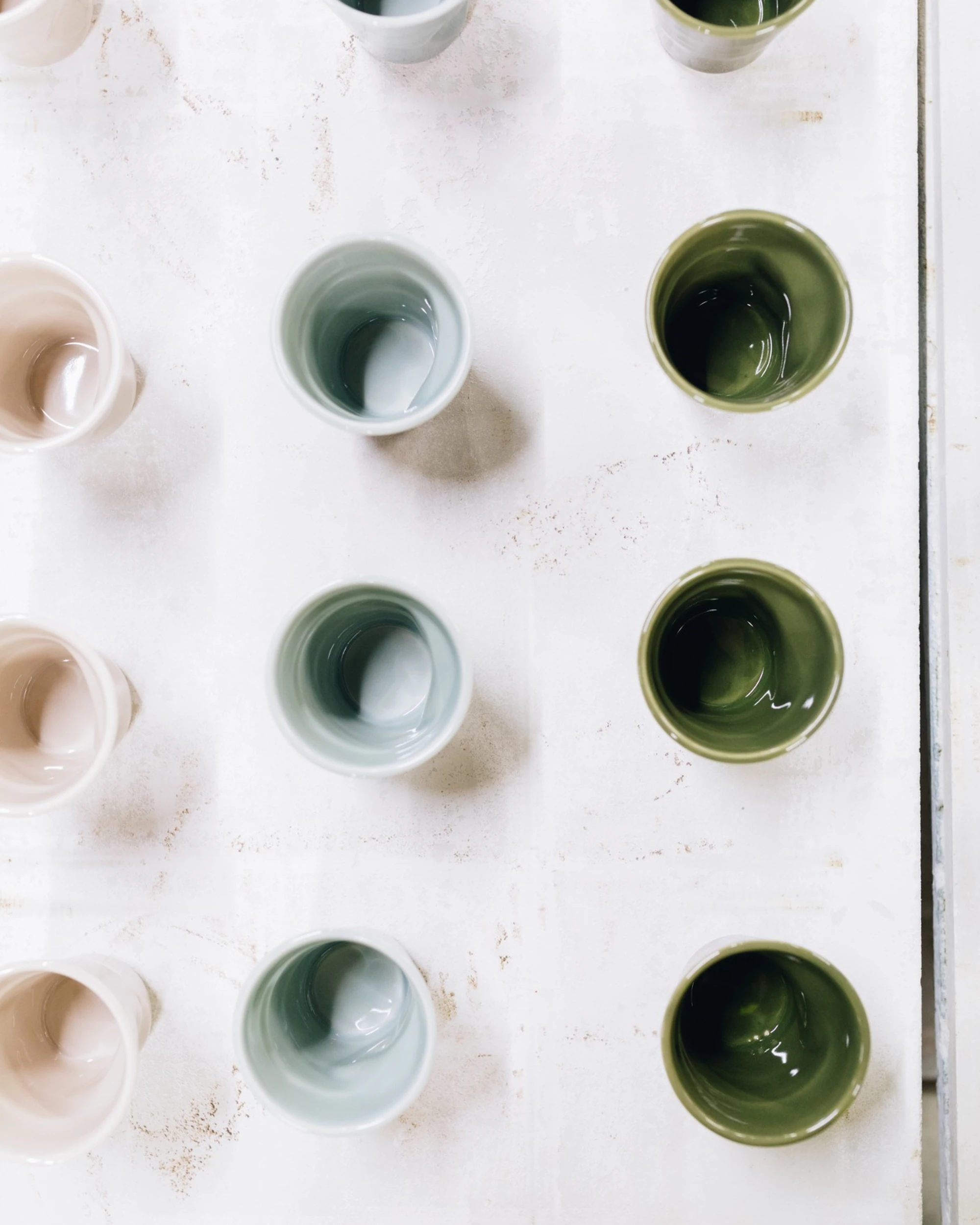 Gobelet Espresso Froissé  - Rose Aurore