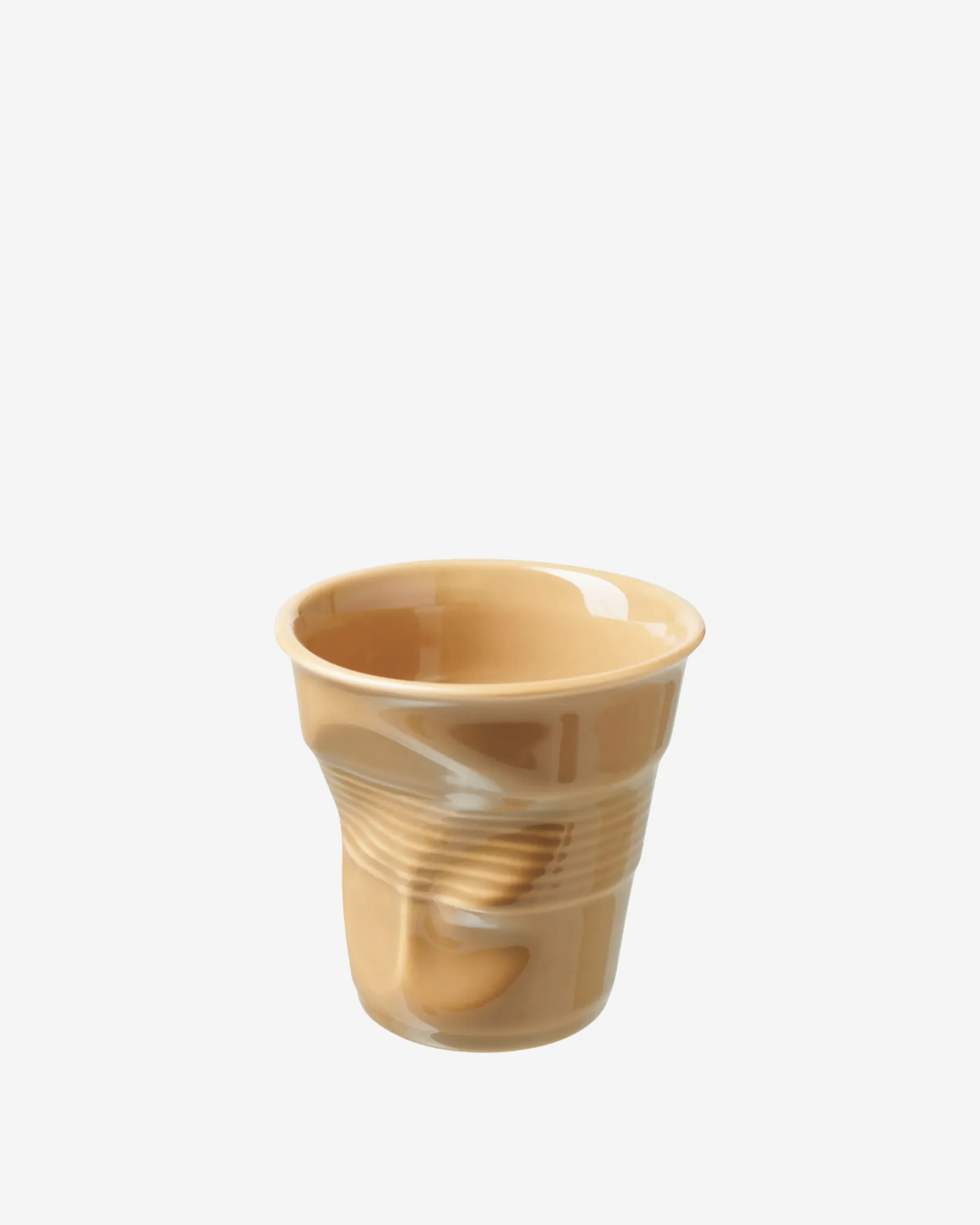 Gobelet Espresso Froissé  - Havane