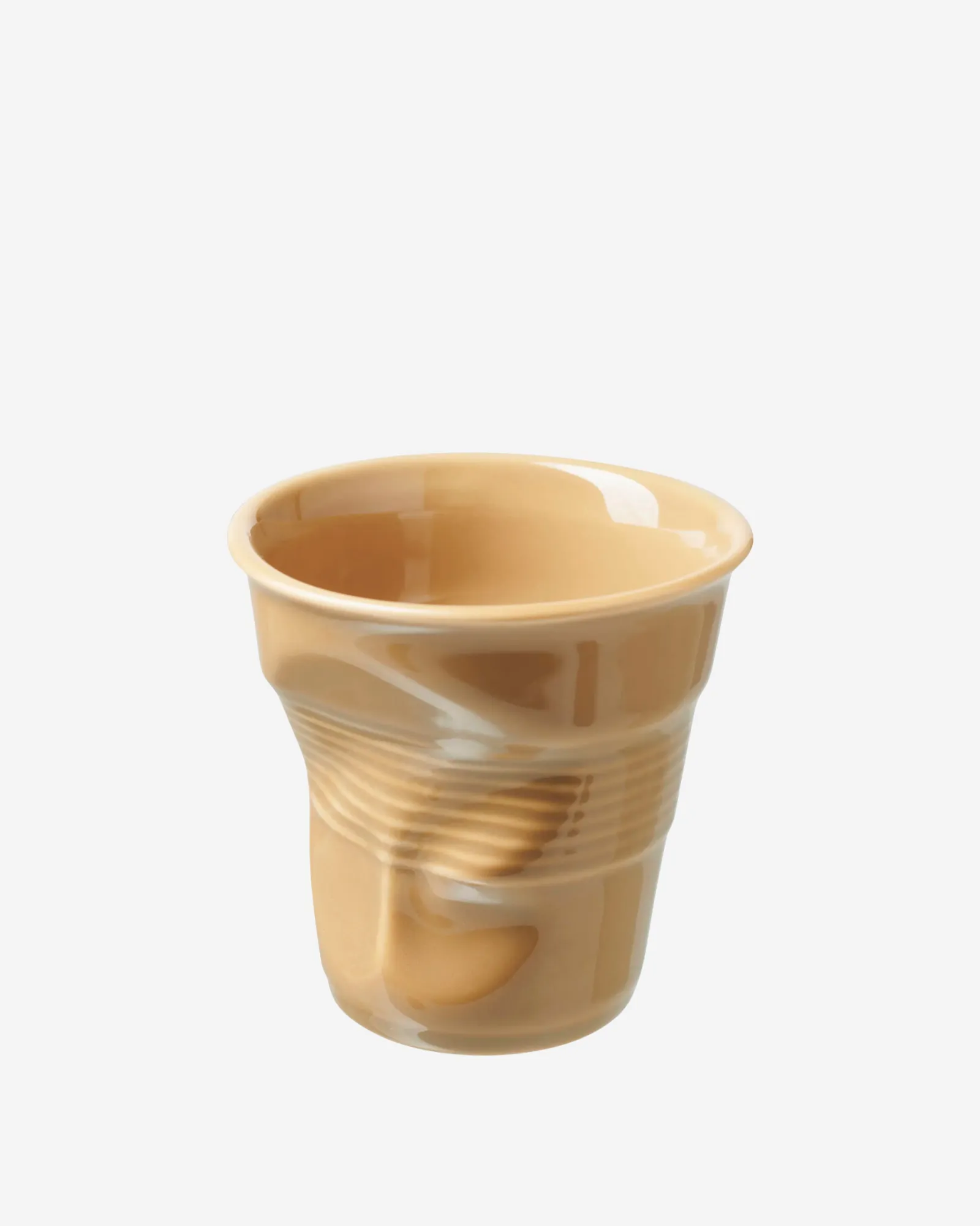 Gobelet Cappuccino Froissé  - Havane