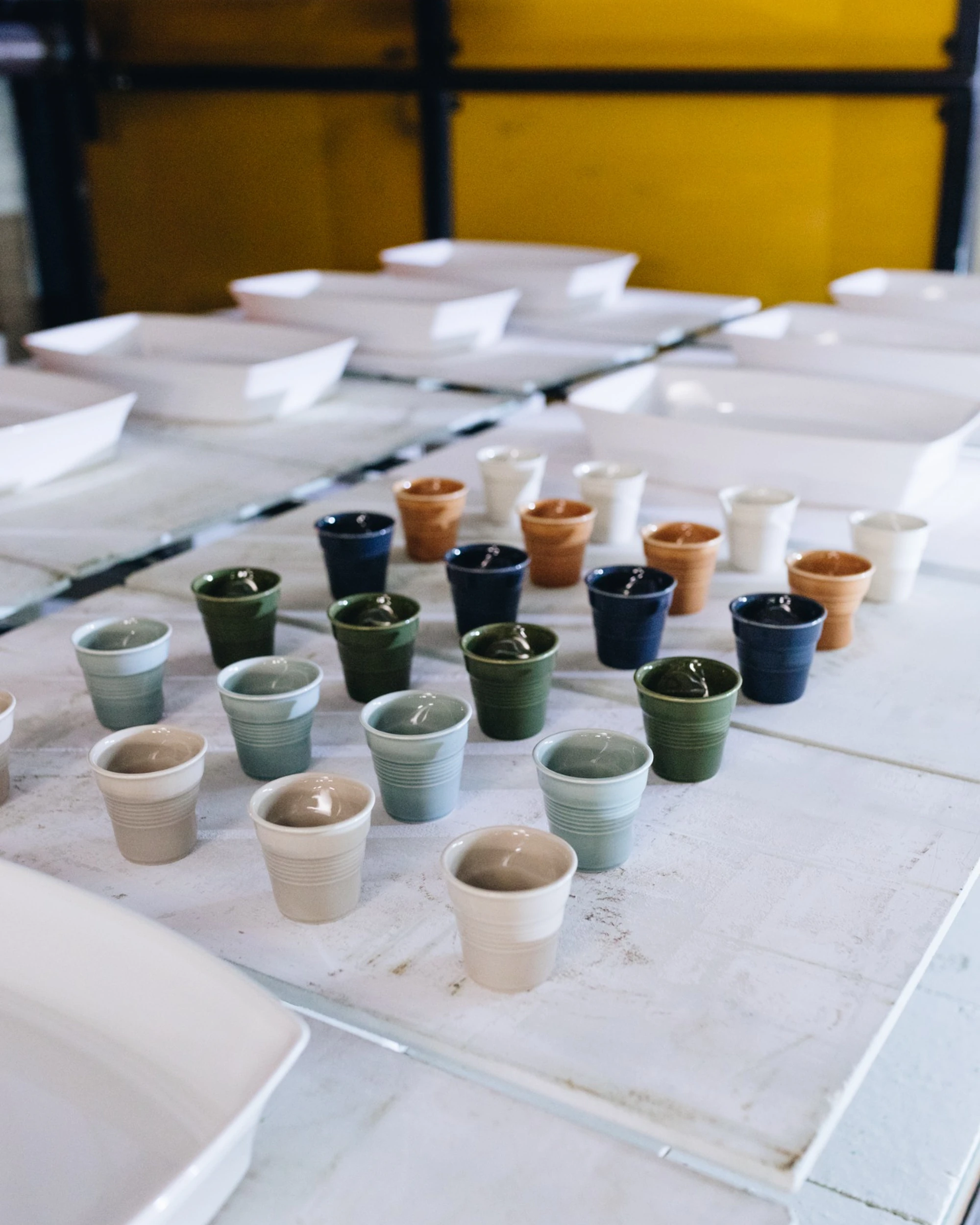 Gobelet Cappuccino - Bleu Abysse