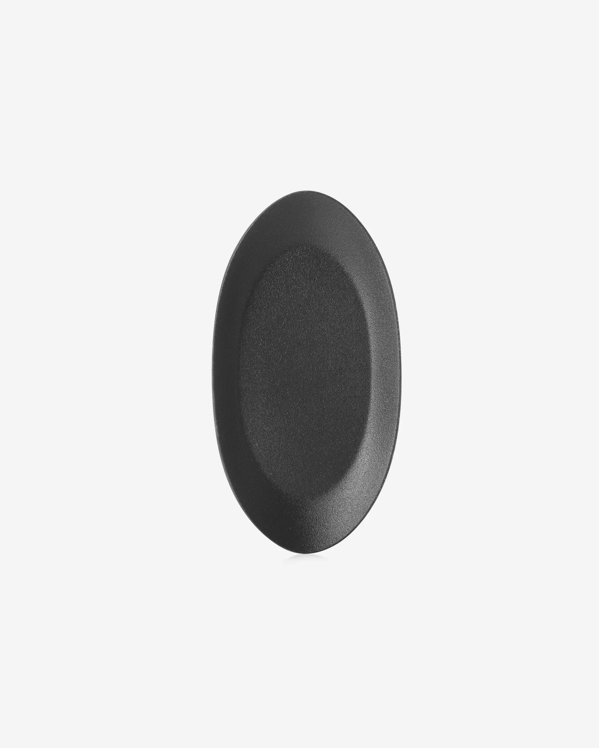 Oblong Plate Black ceramic