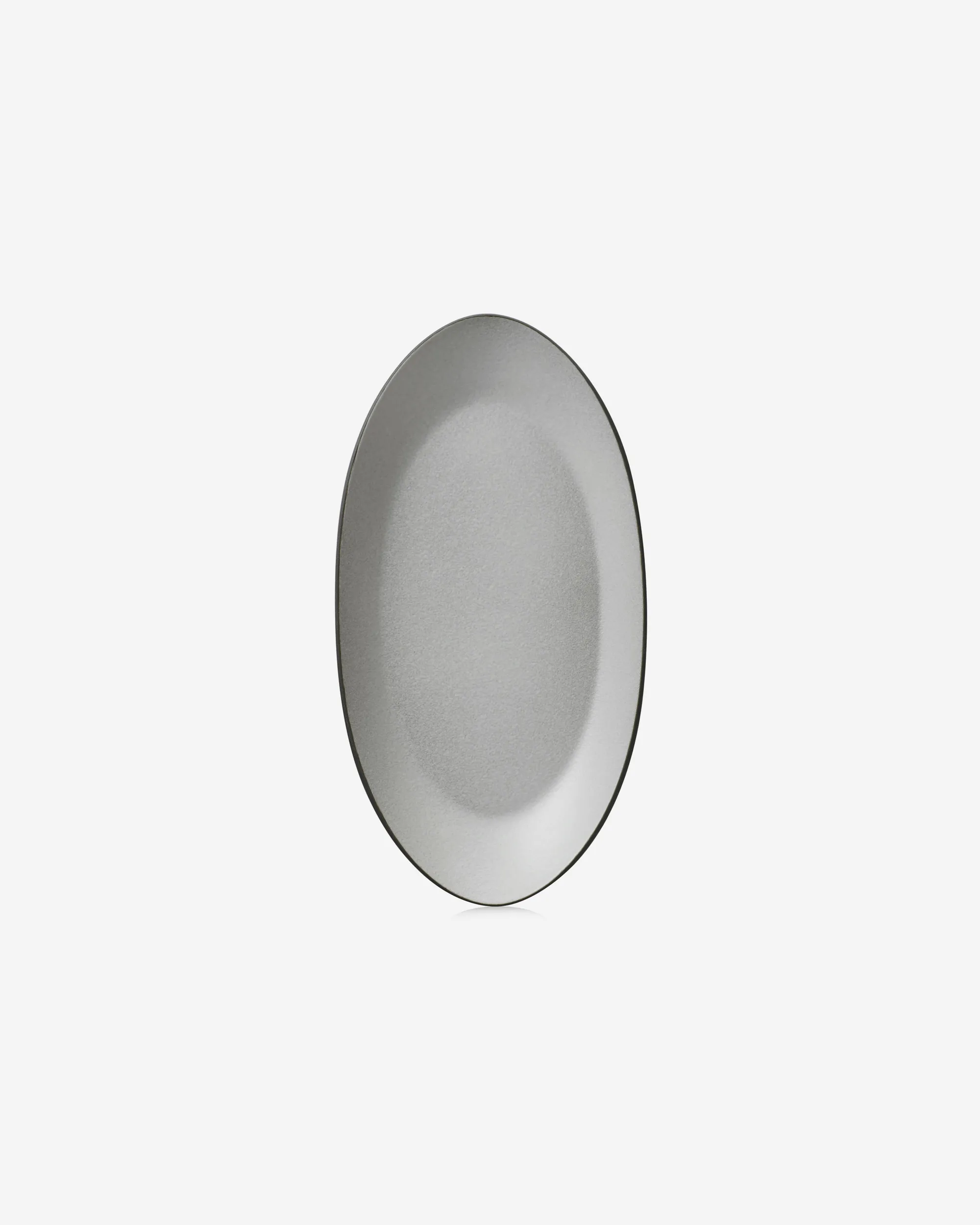 Assiette Oblong Céramique noire