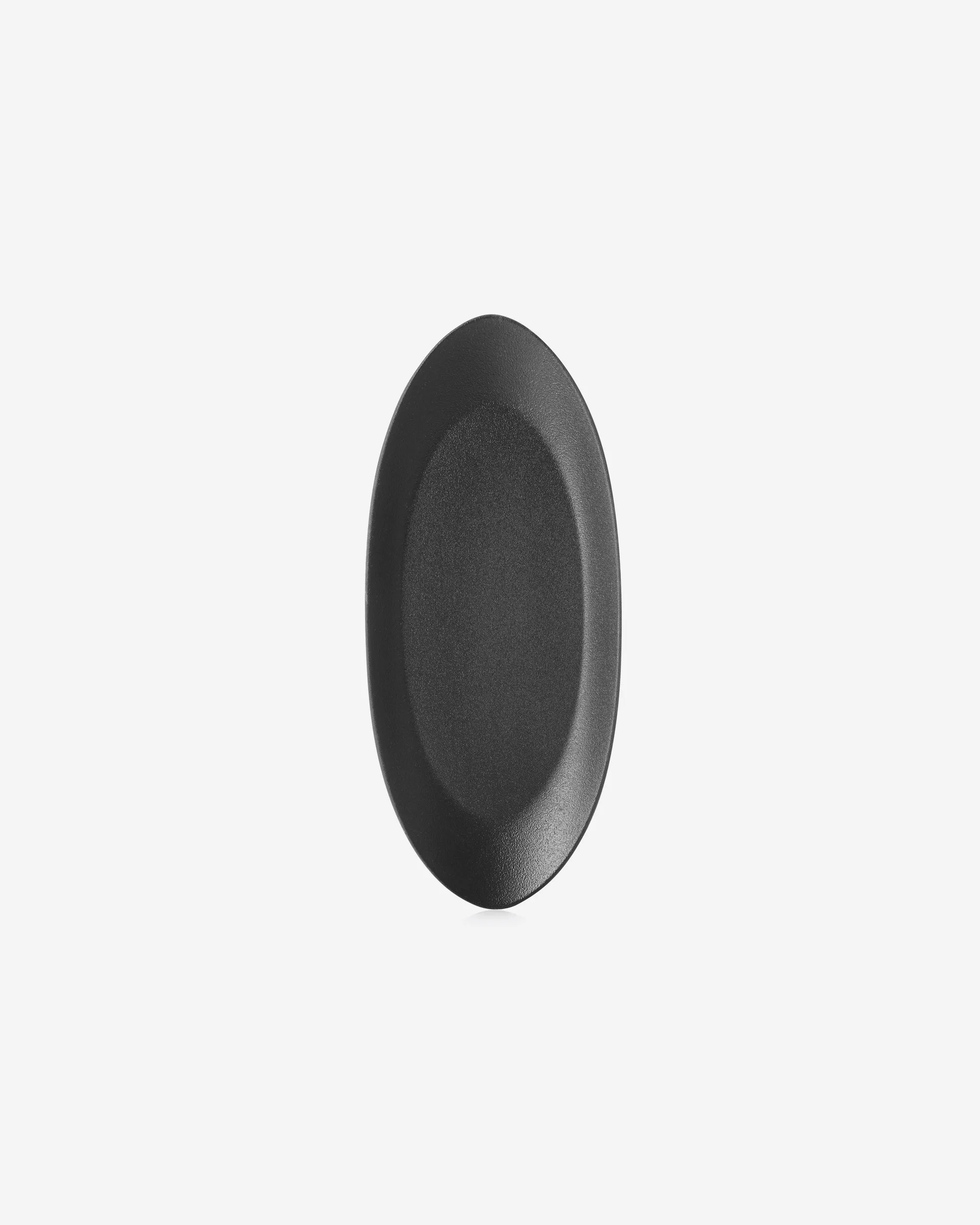 Oblong Plate Black ceramic