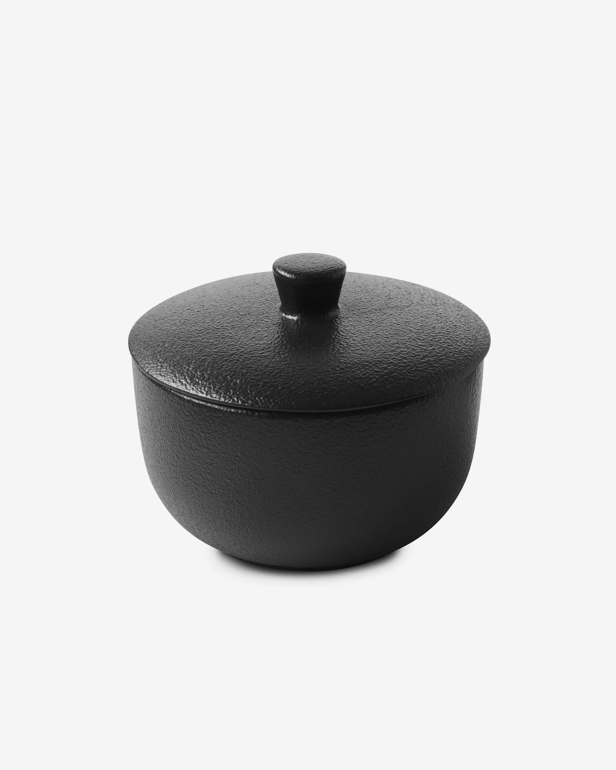 Sugar Bowl Black ceramic