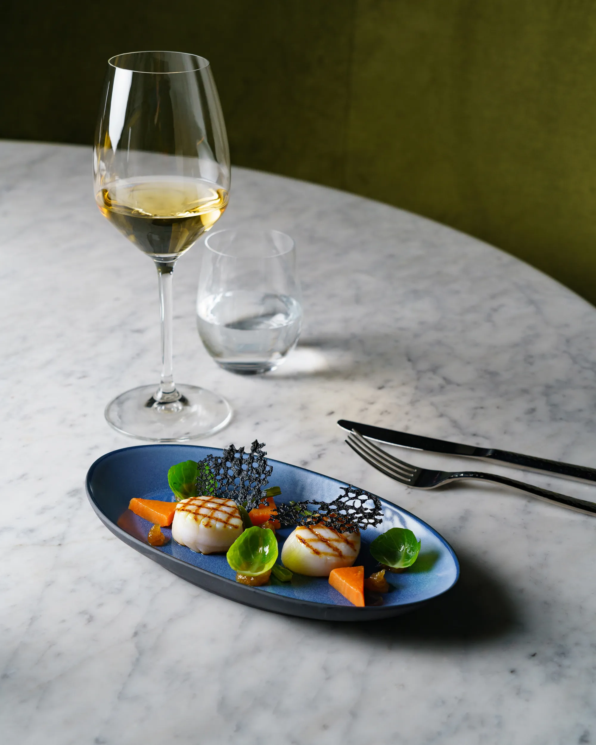Oblong Plate Black ceramic