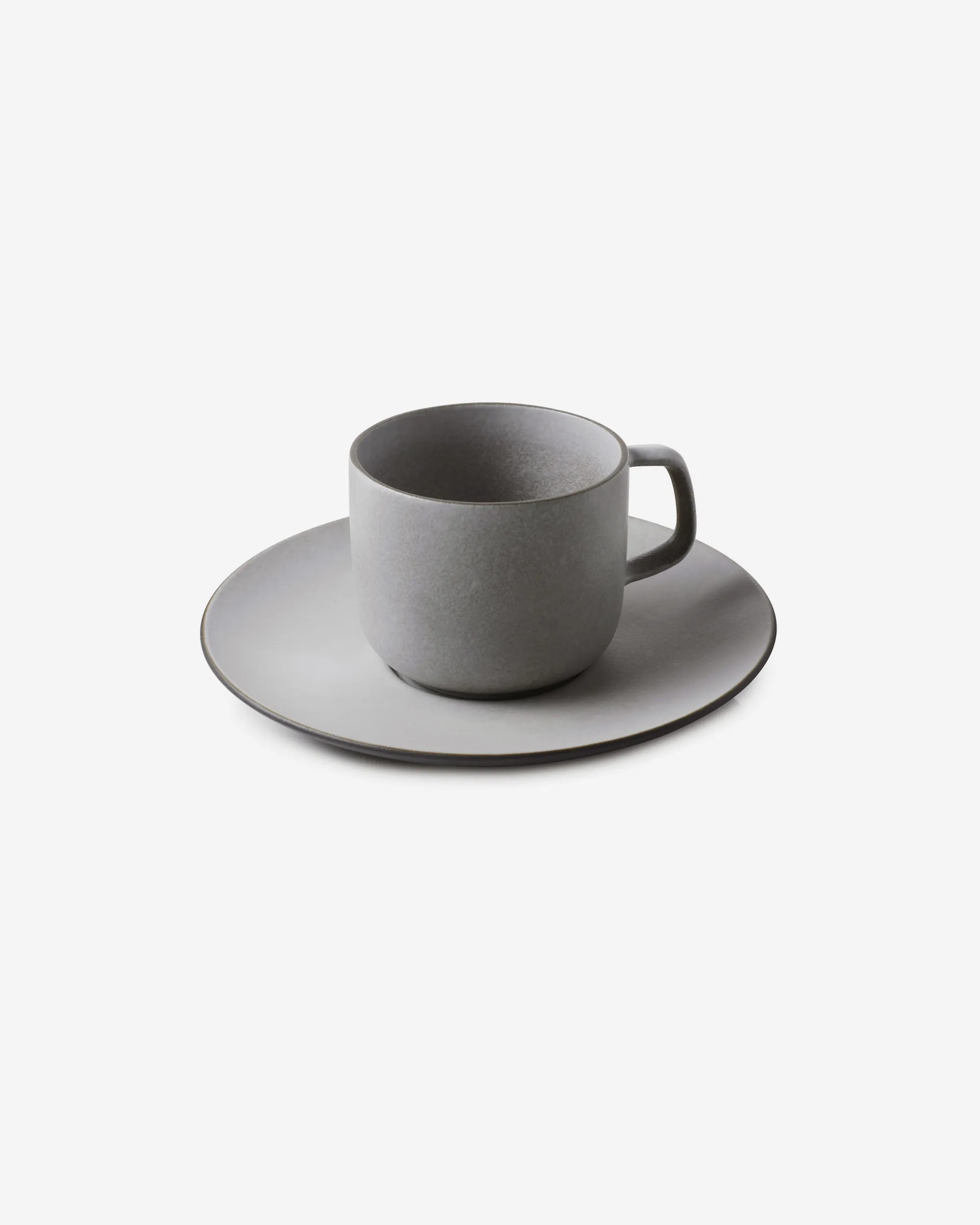 Tasse Espresso et sous-tasse Céramique noire