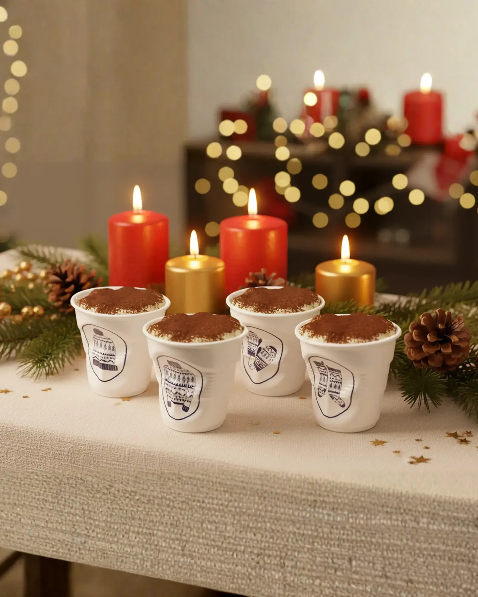 Gobelet Espresso Froissé  - Noël LOT