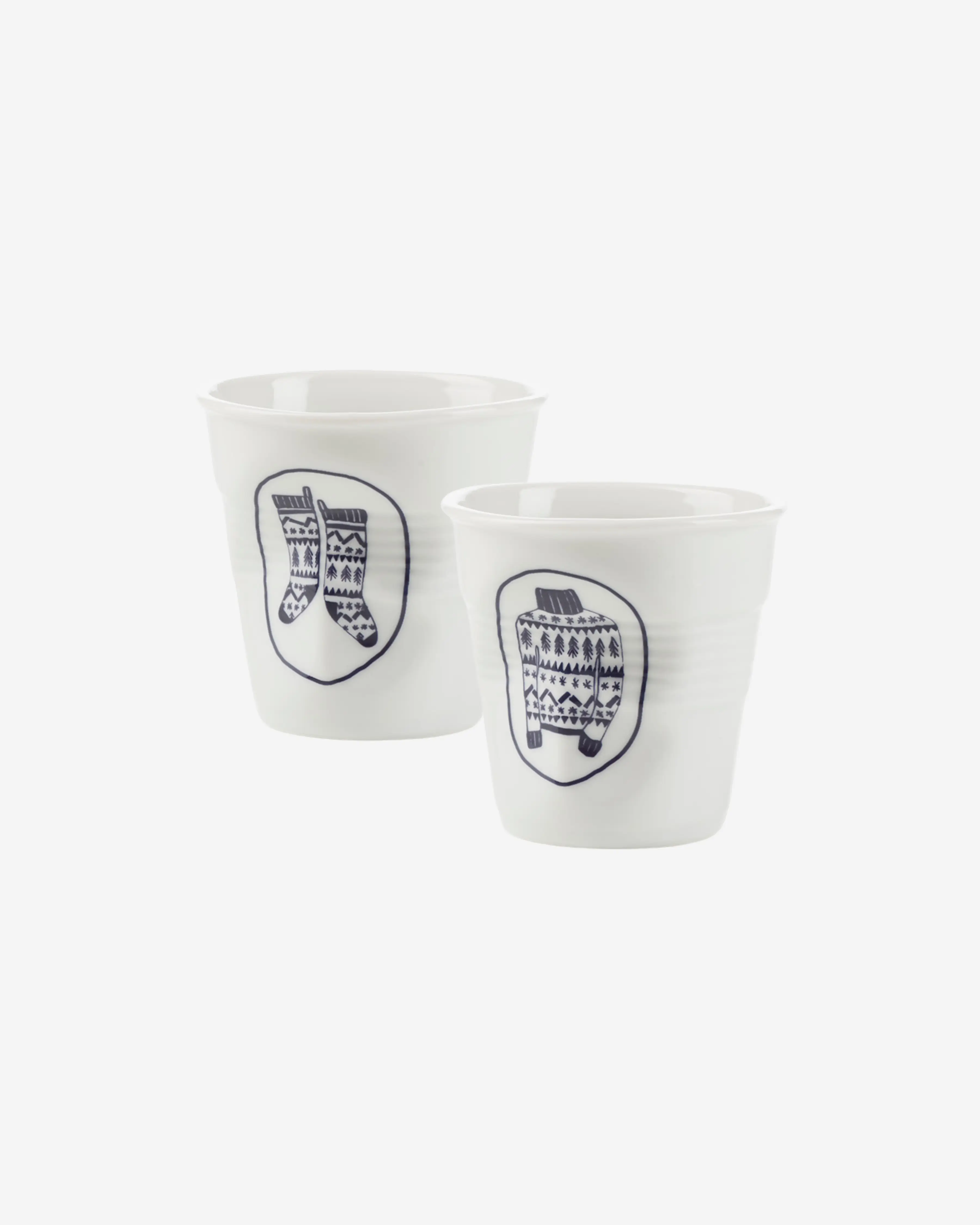Gobelet Espresso Froissé  - Noël LOT