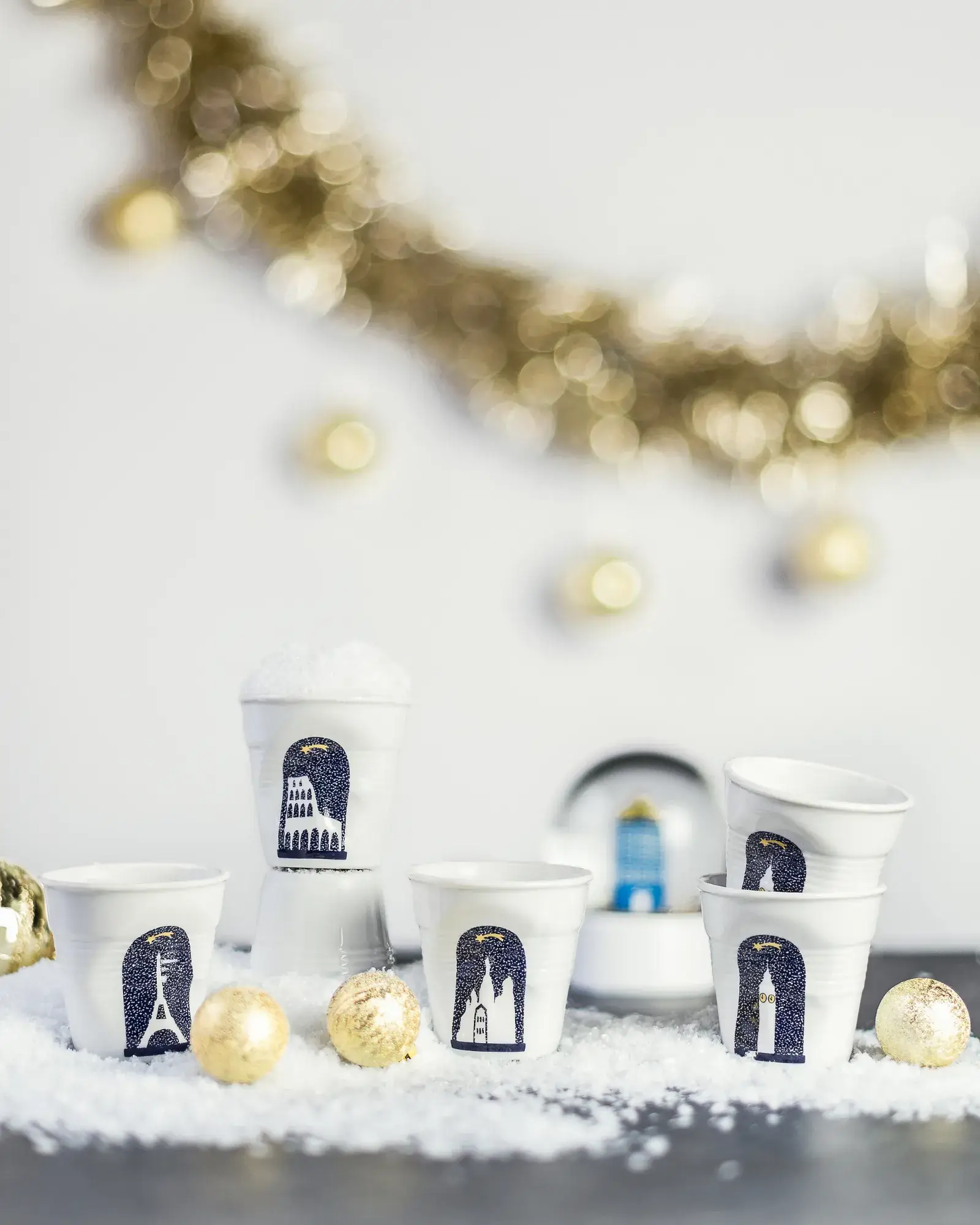 Gobelet Espresso Froissé  - Noël LOT