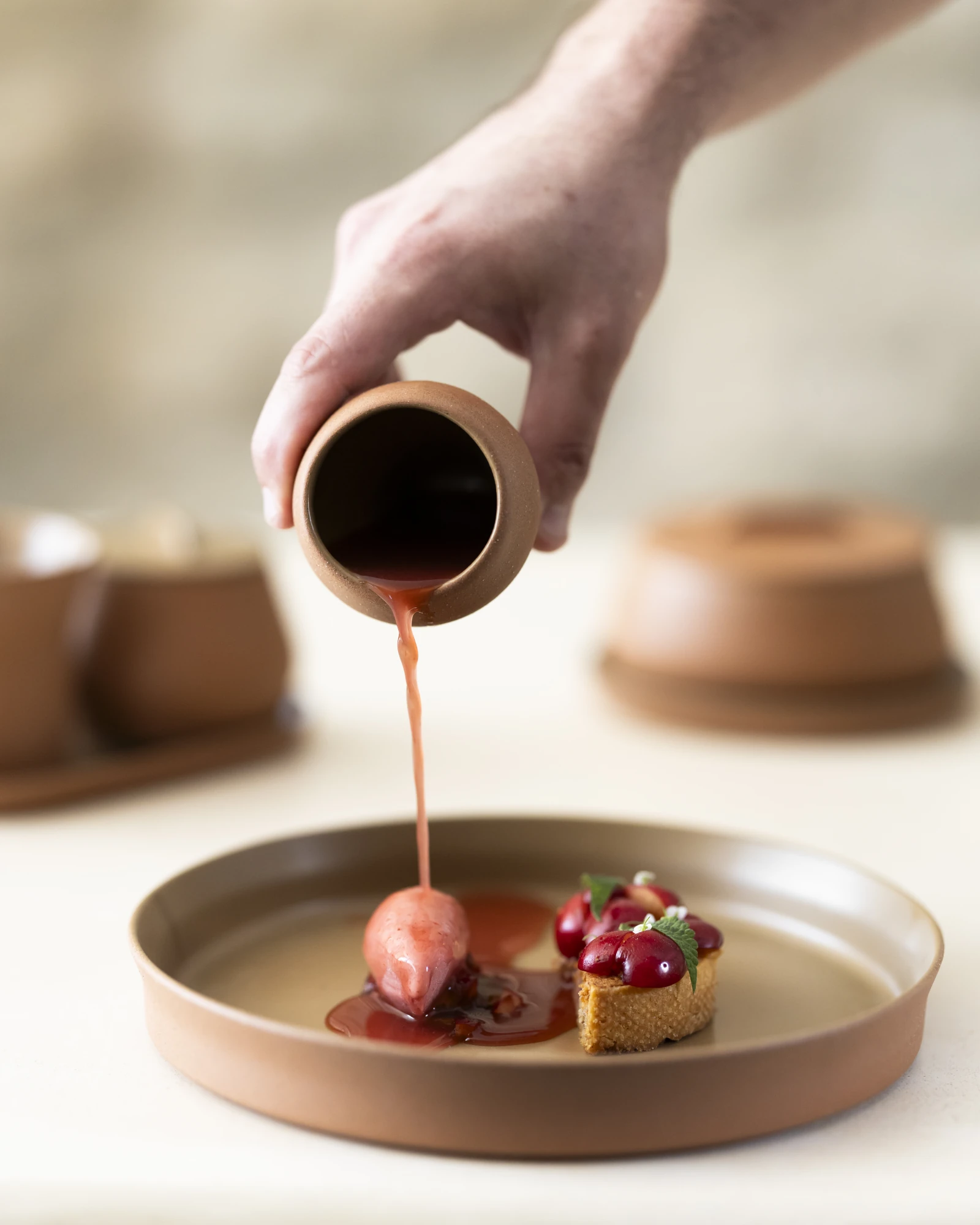 Assiette évasée