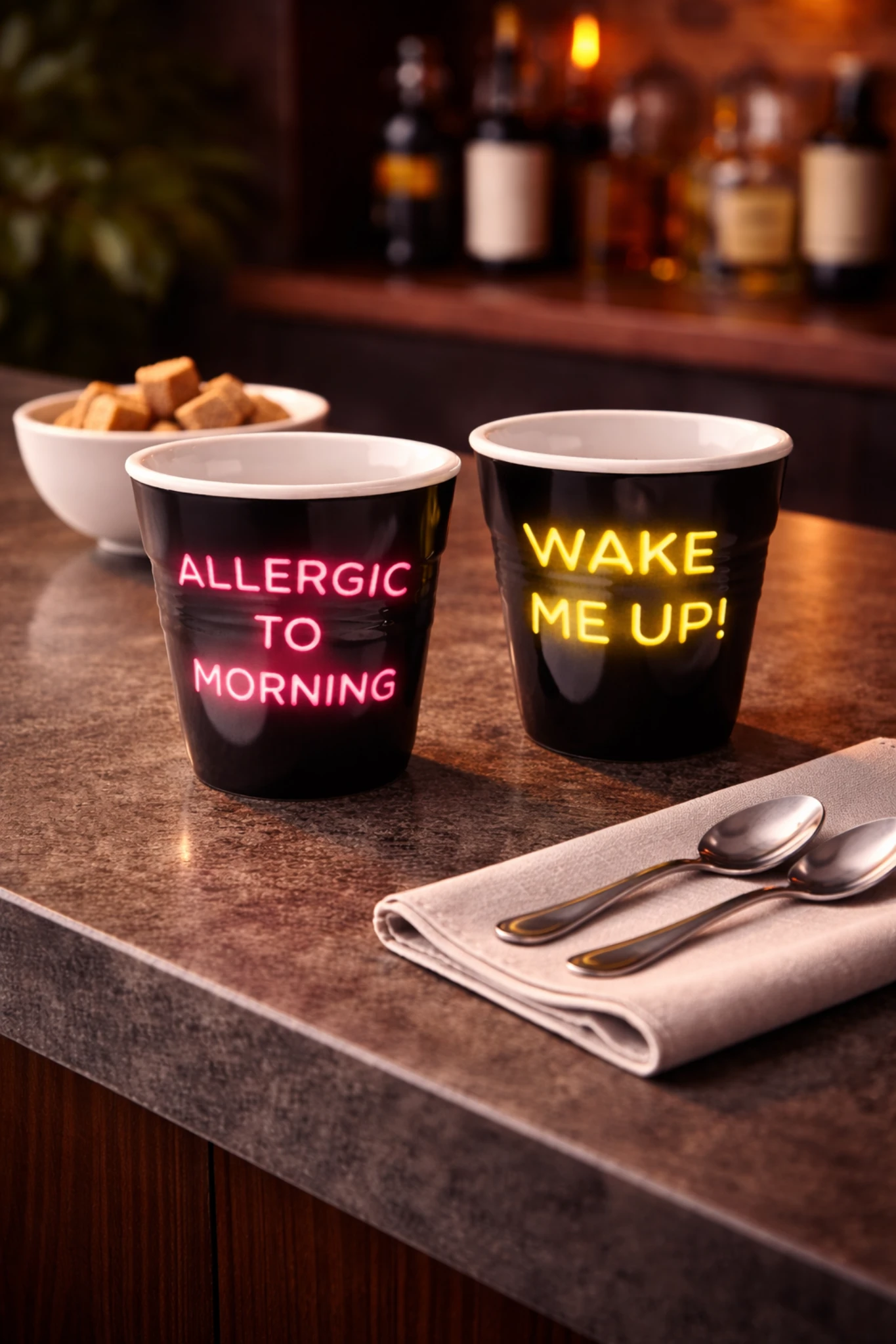 Set 2 Gobelets Neo Morning