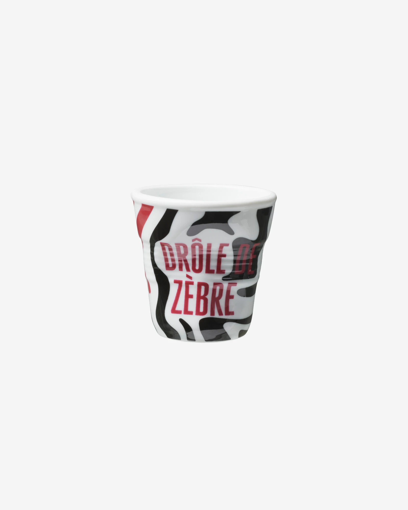 Gobelet Espresso Froissé  - Drôle de zèbre