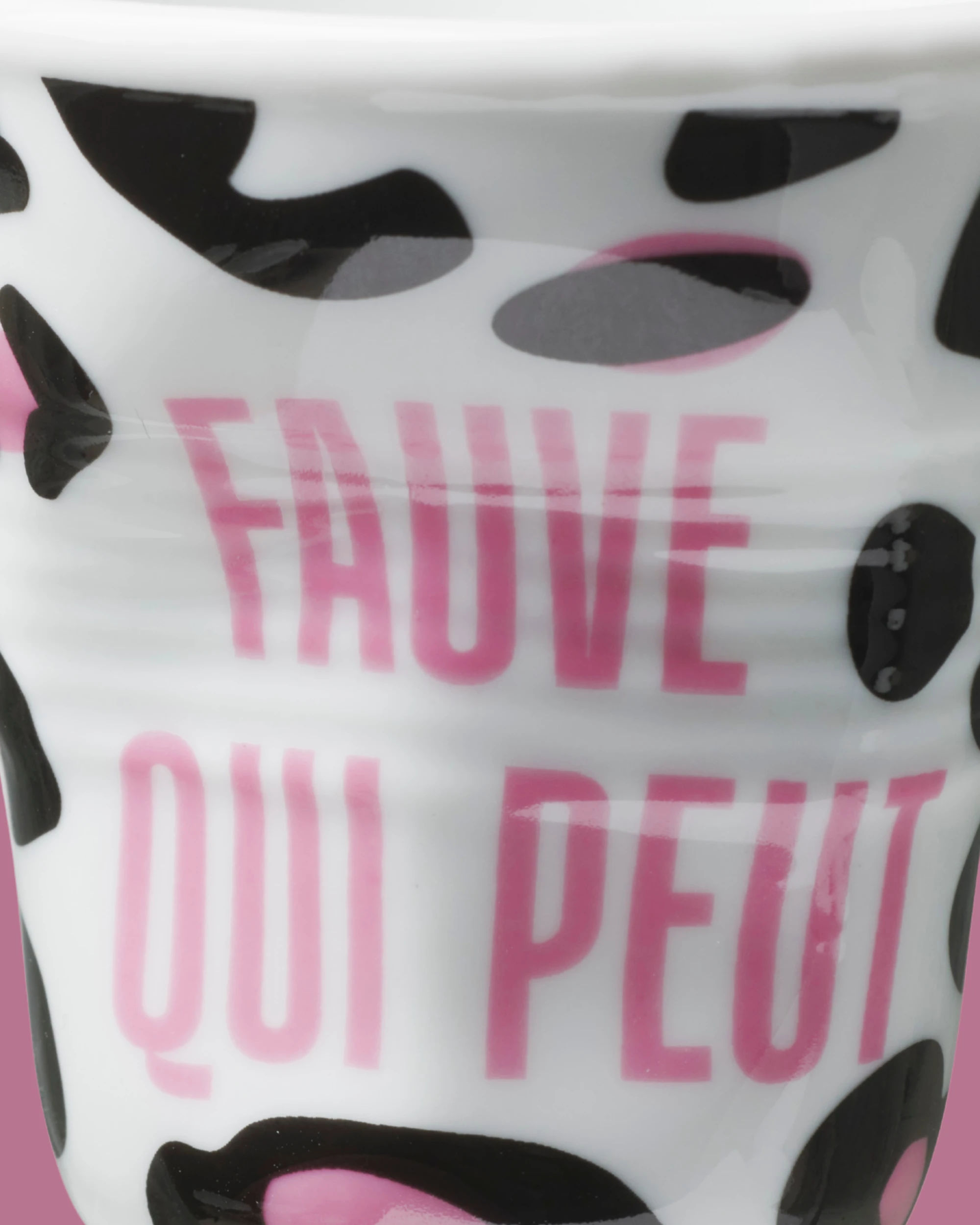 Gobelet Espresso Froissé  -  Fauve qui peut