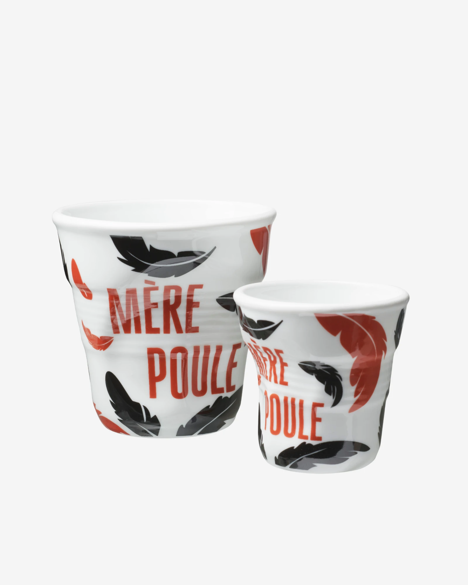 Gobelet Cappuccino Froissé  -  Mère poule