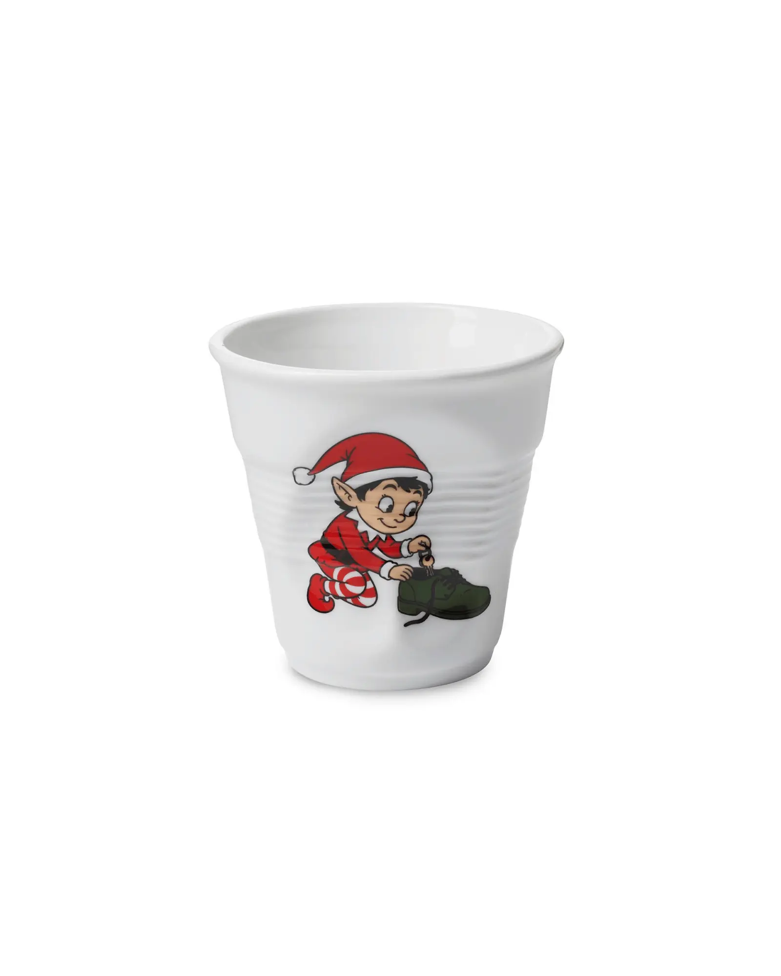 Set 2 gobelets 18cl - Lutin Chaussure + Blanc