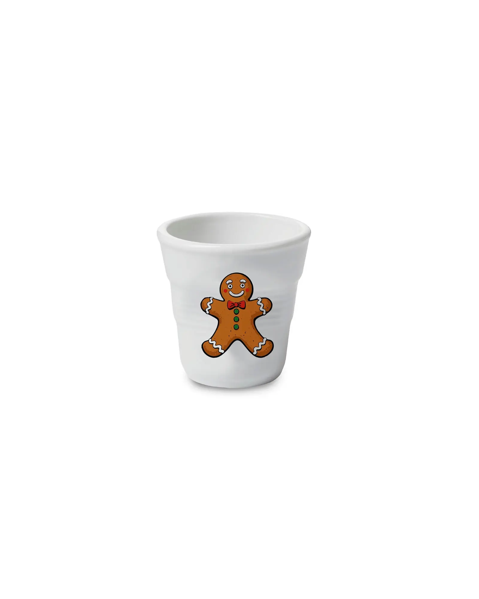 Set 2 gobelets 8cl - Lutin Pain D\'épice + Blanc