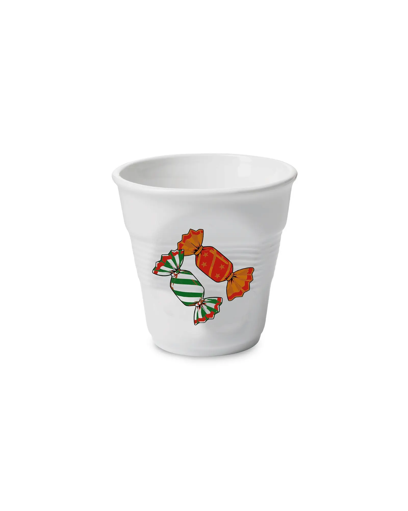 Set 2 gobelets 18cl - Lutin Papillote + Blanc