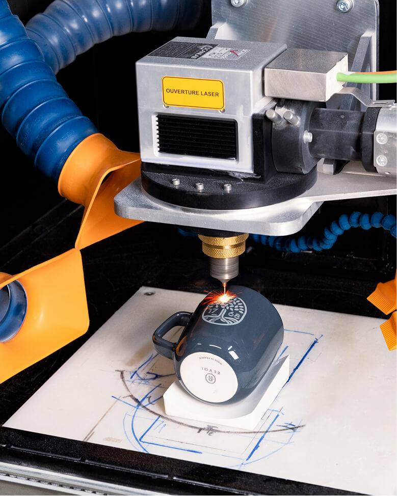Décoration par ablation laser